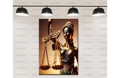 Avukatlık Bürosu Tabloları Hukuk Bürosu İç Dekorasyon hkk23