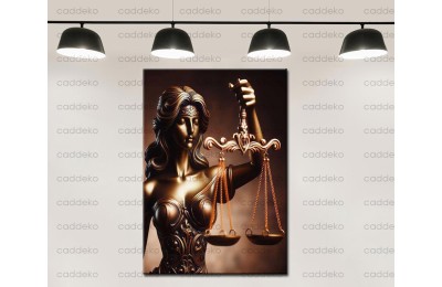 Avukatlık Bürosu Tabloları Hukuk Bürosu İç Dekorasyon hkk25