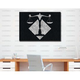 Avukatlık Bürosu Tabloları Hukuk Bürosu İç Dekorasyon kns-62