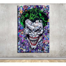 Joker Batman Kanvas Tablo dkmfl09