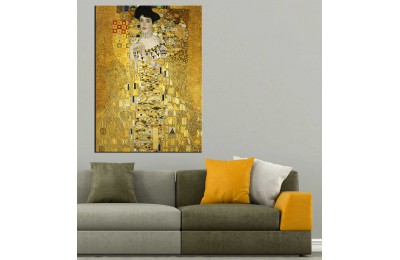 Gustav Klimt Adele Bloch-Bauer’in Portresi Kanvas Tablo dkmr179
