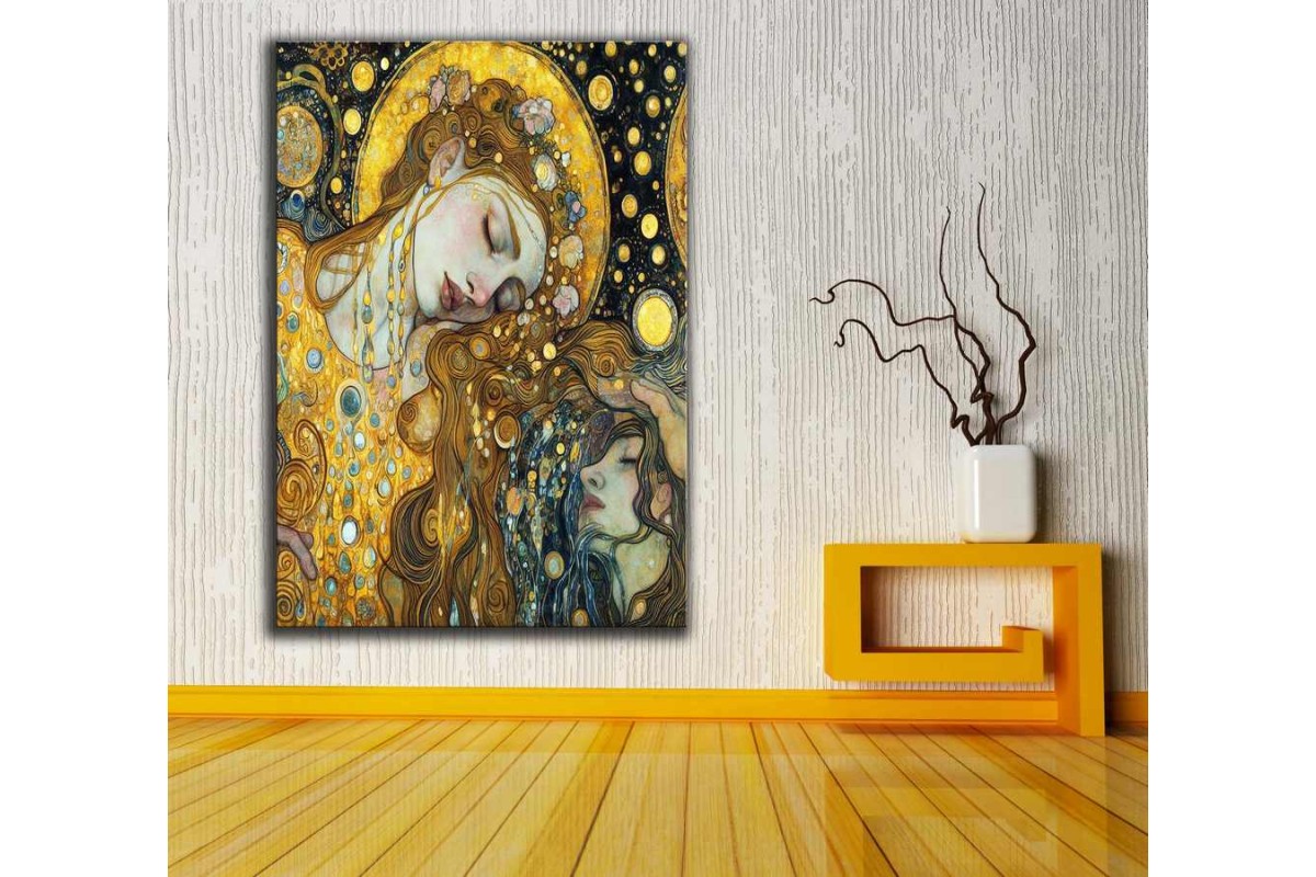 Guistav Klimt Freya'nın Gözyaşları Yeni ve Modern Yorum dkmr275