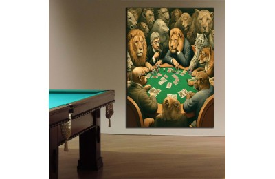 Poker Oynayan Hayvanlar Tablosu, Poker Gecesi dkmr283