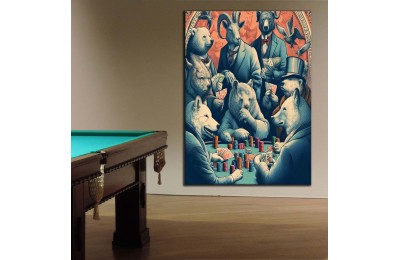 Poker Oynayan Hayvanlar Tablosu, Poker Gecesi dkmr285