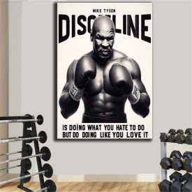 Mike Tyson Boks Spor Motivasyon Kanvas Tablo dkmr293