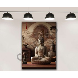 Buddha Feng Shui Buda Kanvas Tablo fngs27