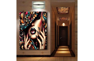 Tırnak Süsleme, Nail Art Kanvas Tabloları dkm-trn3