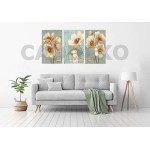 Botanical Pastel Sarı Çiçek Dekoratif Yapışkanlı Kanvas Bezi DDK-120 Botanical Pastel Sarı Çiçek Dekoratif Yapışkanlı Kanvas Bezi DDK-120