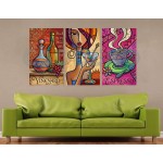 Pop Art Bar Kokteyl İçecek Kahve Dekoratif Yapışkanlı Kanvas Bezi DDK-79 Pop Art Bar Kokteyl İçecek Kahve Dekoratif Yapışkanlı Kanvas Bezi DDK-79